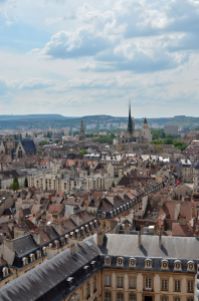 View of Dijon from la Tour Philippe le Bon © Alison Jordan