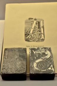 Engraved printing blocks and impression, Musée de l'Imprimerie (Lyon) © Alison Jordan
